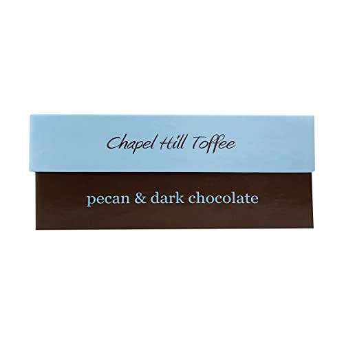 Chapel Hill Toffee Dark Chocolate Pecan Toffee, 10 OZ