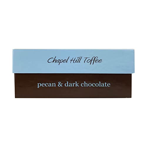 Chapel Hill Toffee Dark Chocolate Pecan Toffee, 10 OZ