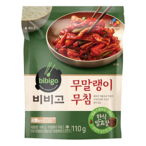 [ 5 Packs ] Dried Shredded Squid Stir-Fry 오징어채볶음 55G X 1,