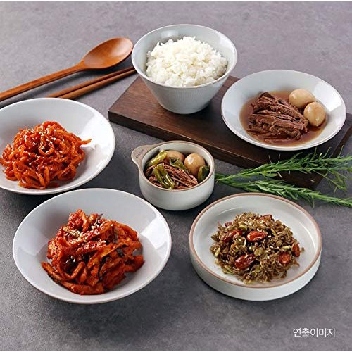 [ 5 Packs ] Dried Shredded Squid Stir-Fry 오징어채볶음 55G X 1,