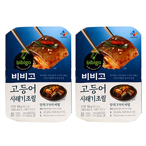 [Bibigo] Mackerel Dried Radish Greens Glazed Dishes 0.35Lb / 160