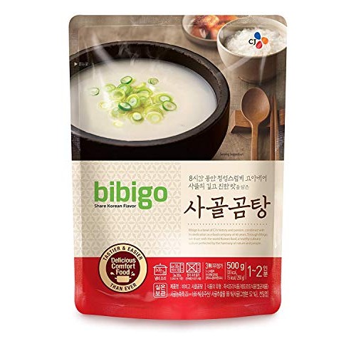 Bibigo Korean Beef Bone Broth Soup, Ready-To-Eat, 17.7 Ounce 6-