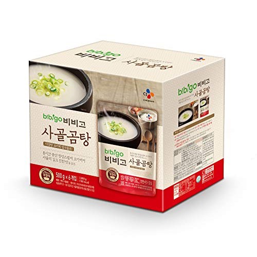 Bibigo Korean Beef Bone Broth Soup, Ready-To-Eat, 17.7 Ounce 6-