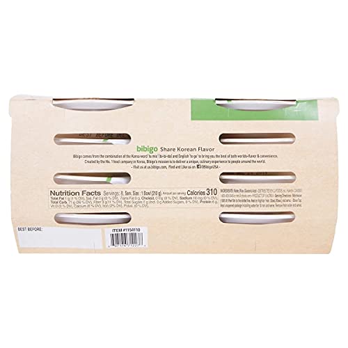 Bibigo Restaurant-Style Cooked Sticky White Rice, 8 - 7.4-Ounce