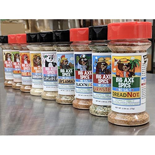 Big Axe Spice Hot Axe Medium Heat All Purpose Seasoning Blend -