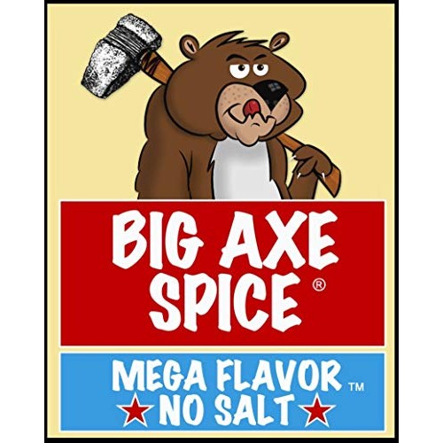 Big Axe Spice Hot Axe Medium Heat All Purpose Seasoning Blend -
