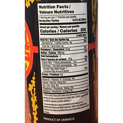 Big Bamboo Jamaican Irish Moss Vanilla Drink 9.8 Oz 4Pk