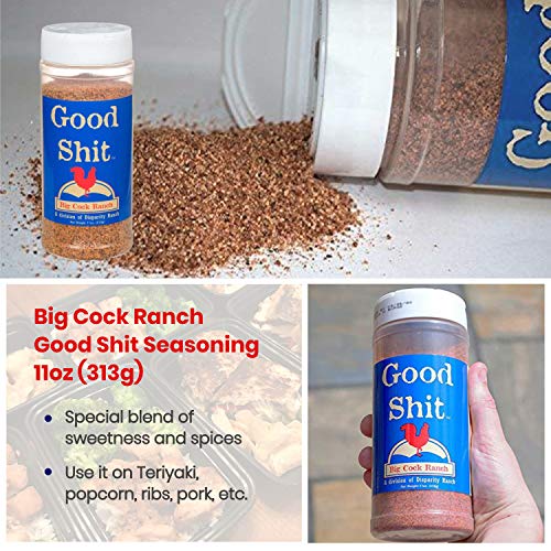 Big Cock Ranch All Purpose Seasoning Set - Aw Shit 9Oz, Bull Shi