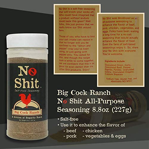 Big Cock Ranch All Purpose Seasoning Set - Aw Shit 9Oz, Bull Shi