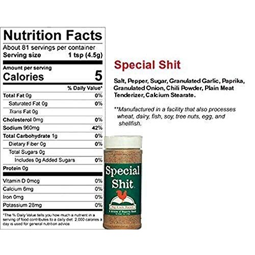 Special Shit - Box O Shit Sampler Pack Of 4 Different Seasoning