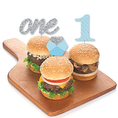 1St Birthday Boy - Fun To Be One - Dessert Cupcake Toppers - Fir