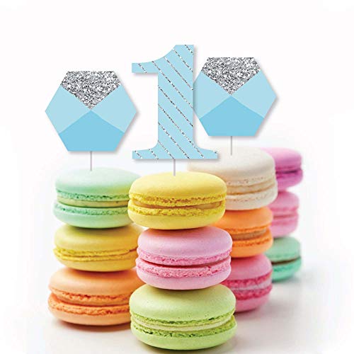 1St Birthday Boy - Fun To Be One - Dessert Cupcake Toppers - Fir