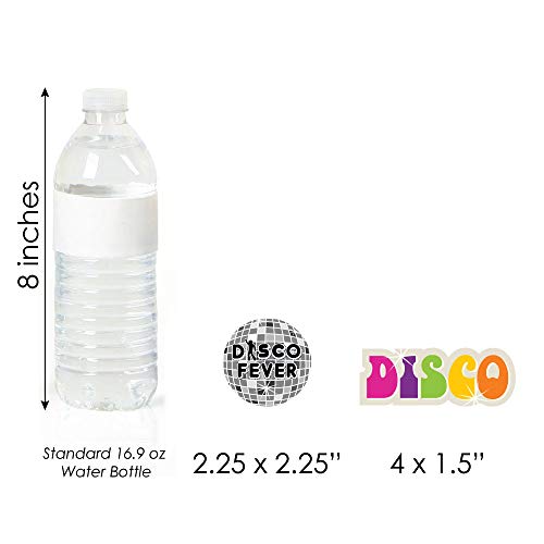 70S Disco - Dessert Cupcake Toppers - 1970S Disco Fever Party C