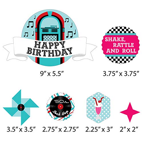 Big Dot Of Happiness 50’S Sock Hop - 1950S Rock N Roll Birthday