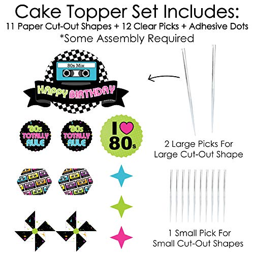 Big Dot Of Happiness 80’S Retro - Totally 1980S Birthday Party C