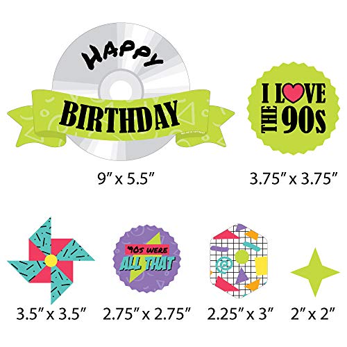 Big Dot Of Happiness 90’S Throwback - 1990S Birthday Party Cake