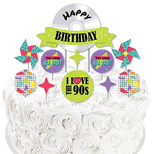 Big Dot Of Happiness 90’S Throwback - 1990S Birthday Party Cake