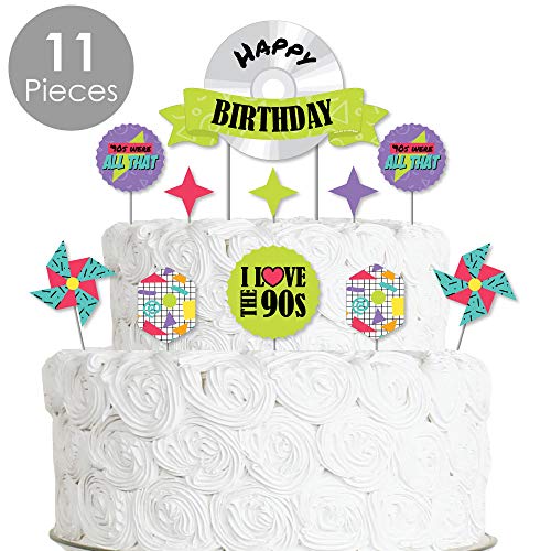 Big Dot Of Happiness 90’S Throwback - 1990S Birthday Party Cake