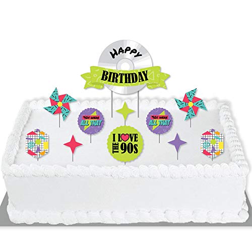 Big Dot Of Happiness 90’S Throwback - 1990S Birthday Party Cake