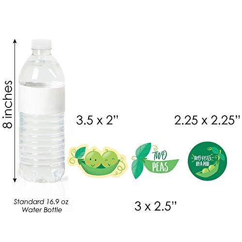 Big Dot Of Happiness Double The Fun - Twins Two Peas In A Pod -