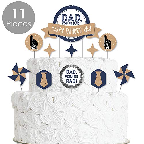 Big Dot Of Happiness My Dad Is Rad - Father’S Day Party Cake Dec