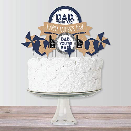 Big Dot Of Happiness My Dad Is Rad - Father’S Day Party Cake Dec