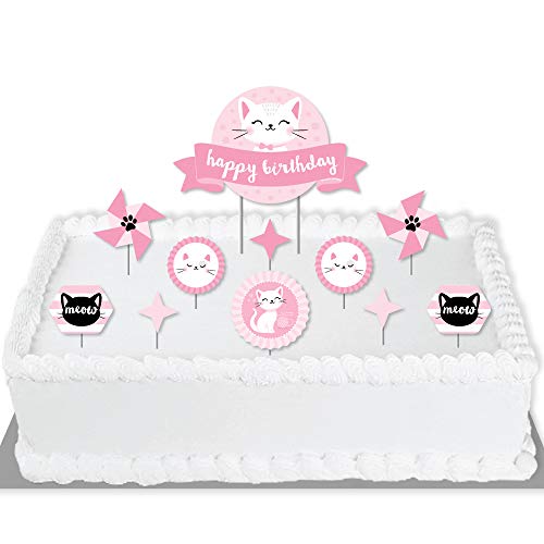 Big Dot Of Happiness Purr-Fect Kitty Cat - Kitten Meow Birthday