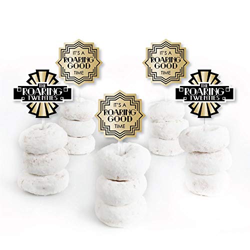 Big Dot Of Happiness Roaring 20S - Dessert Cupcake Toppers - 19