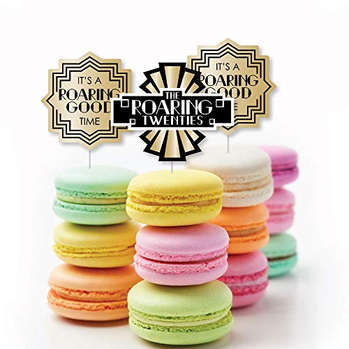 Big Dot Of Happiness Roaring 20S - Dessert Cupcake Toppers - 19