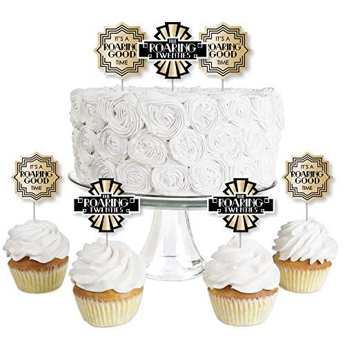 Big Dot Of Happiness Roaring 20S - Dessert Cupcake Toppers - 19
