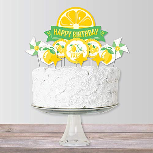 Big Dot Of Happiness So Fresh - Lemon - Citrus Lemonade Birthday
