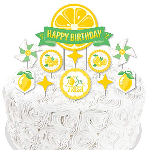 Big Dot Of Happiness So Fresh - Lemon - Citrus Lemonade Birthday