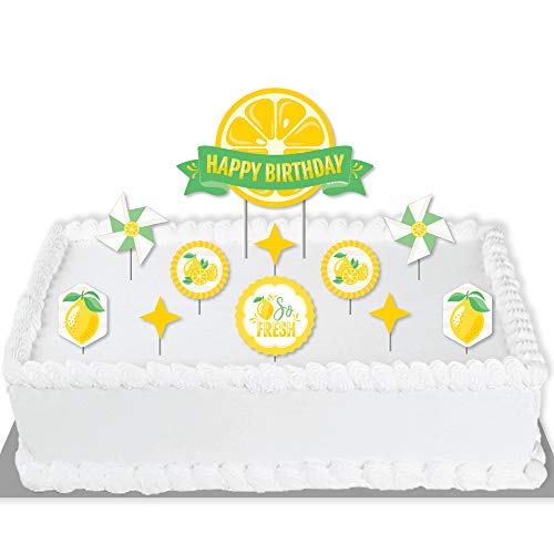 Big Dot Of Happiness So Fresh - Lemon - Citrus Lemonade Birthday