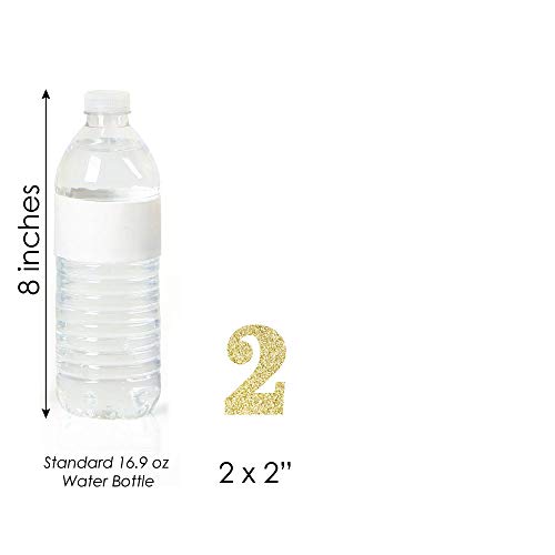 Gold Glitter 2 - No-Mess Real Gold Glitter Dessert Cupcake Toppe