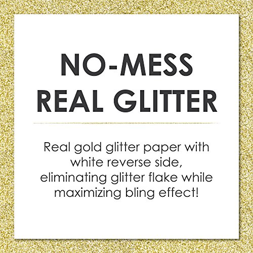 Gold Glitter 75 - No-Mess Real Gold Glitter Dessert Cupcake Topp