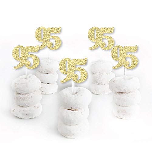 Gold Glitter 95 - No-Mess Real Gold Glitter Dessert Cupcake Topp
