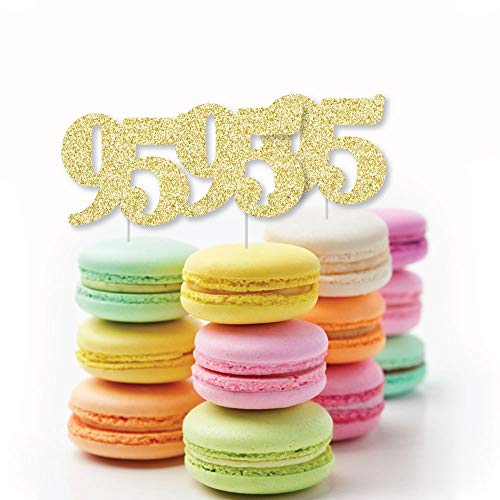 Gold Glitter 95 - No-Mess Real Gold Glitter Dessert Cupcake Topp