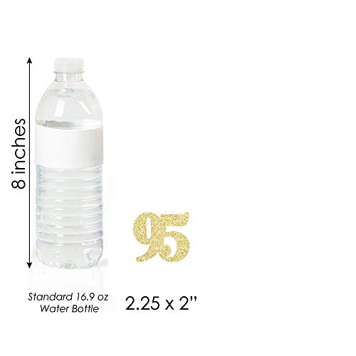 Gold Glitter 95 - No-Mess Real Gold Glitter Dessert Cupcake Topp