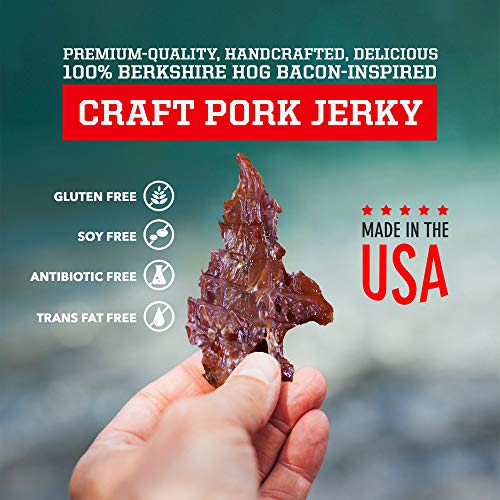 Craft Pork Jerky, Original Flavor, 8 X 2.25 Oz. Bags - Big Fork