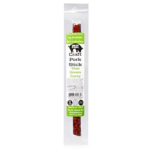Craft Pork Jerky Snack Sticks, High Protein Meat Sticks, Paleo A