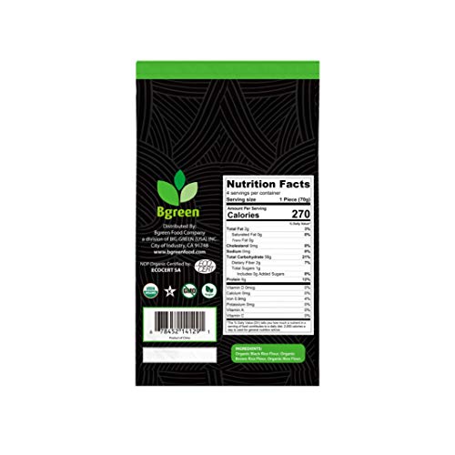 Big Green Organic Food- Organic Black Rice Ramen, Gluten-Free, N