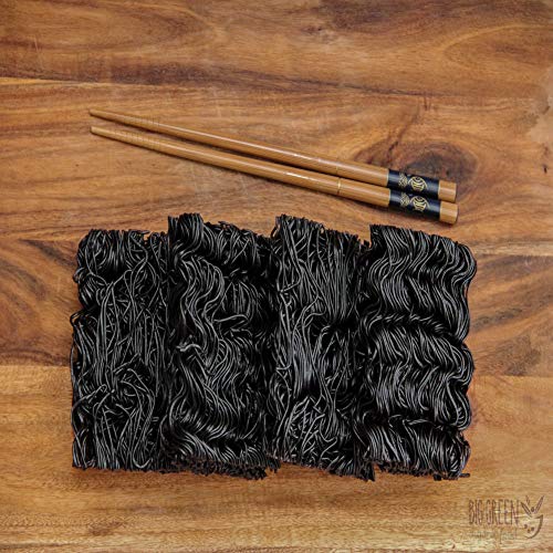 Big Green Organic Food- Organic Black Rice Ramen, Gluten-Free, N
