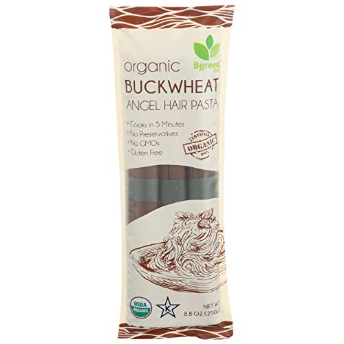 Big Green Organic Food- Organic Buckwheat Angel Hair Pasta, 8.8O