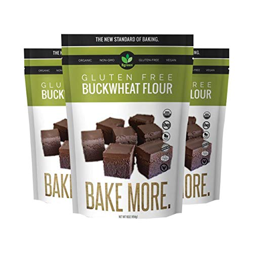 Big Green Organic Food- Organic Buckwheat Flour, Gluten-Free, Ko