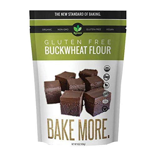 Big Green Organic Food- Organic Buckwheat Flour, Gluten-Free, Ko