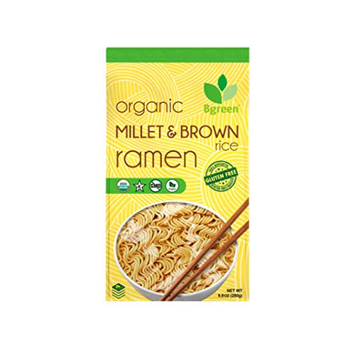 Big Green Organic Food- Organic Millet &Amp; Brown Rice Ramen, Glute