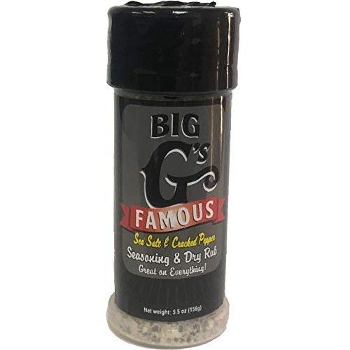 Sea Salt &Amp; Cracked Pepper Seasoning And Dry Rub, Award Winning,