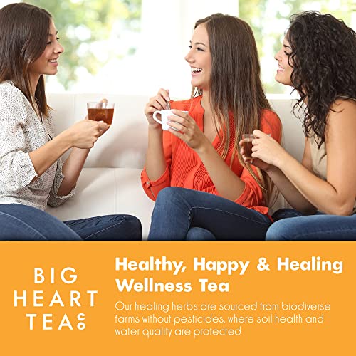 Big Heart Tea Co. Tea Bags - Cup of Sunshine Turmeric and Ginger...
