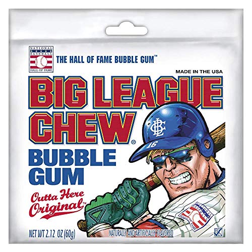 The Official Big League Chew Original Bubble Gum + Tray 12 Packs