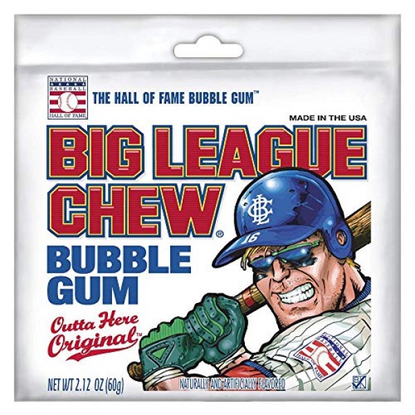 The Official Big League Chew Original Bubble Gum + Tray 12 Packs